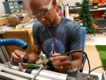 Aaron Shepard is pursuing a graduate degree in engineering at Clemson University. He hopes to pursue a career as a civil servant with NASA.