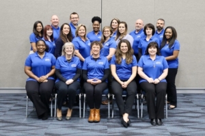 Group photo for leadership program