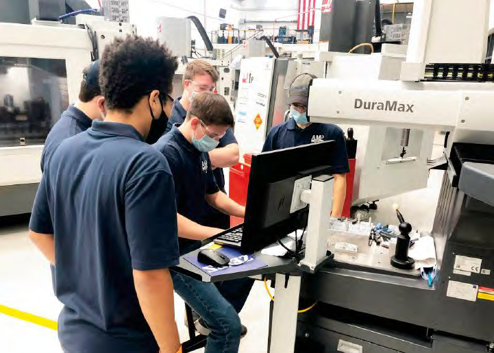 Calhoun CC AMPs up for advanced machining