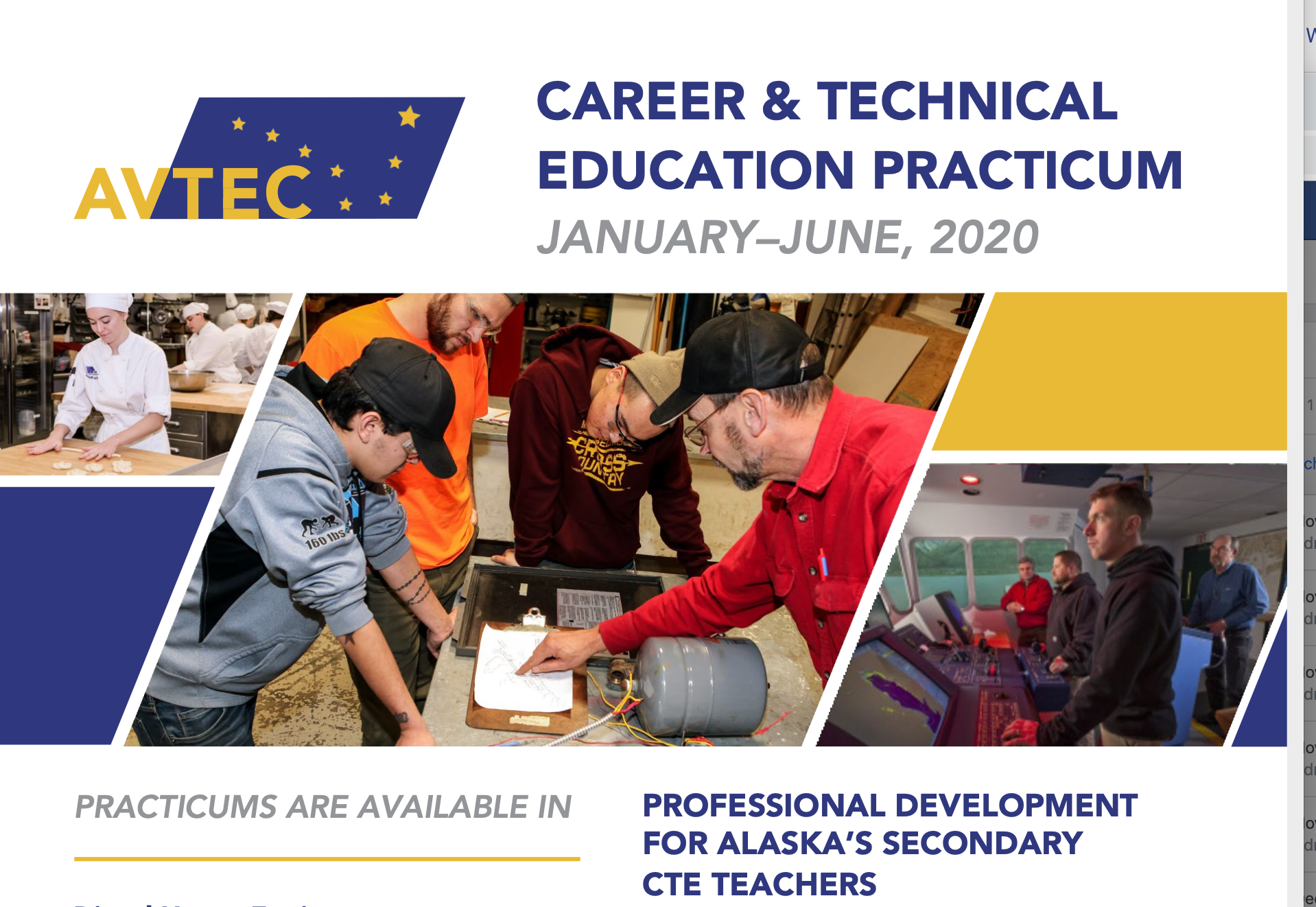 AVTEC Practicums