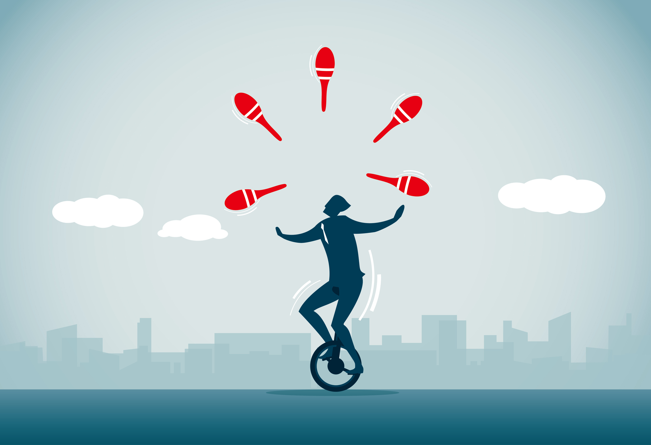 A juggling act in the classroom